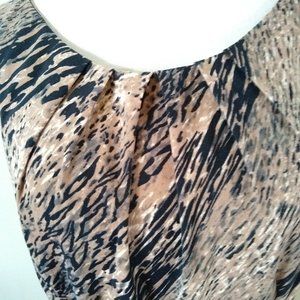 Connected Women's Leopard print Dress, Sleeveless.
